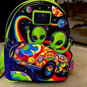 Lisa Frank Alien Bookbag